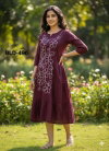ST Pure Cotton One Piece Embroidery Work Designer Kurti Wholesale In India